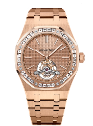 ROYAL OAK TOURBILLON EXTRA-THIN (WITH DIAMONDS)